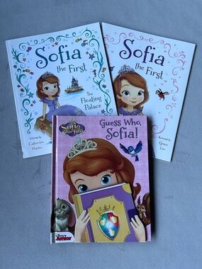 Set of 3 ~ Sofia The First ~ Storybooks